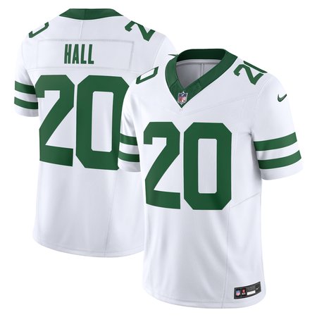 Men's New York Jets Breece Hall Legacy White Alternate Vapor F.U.S.E. Limited Jersey (2)